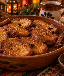 Receta Torrejas en miel