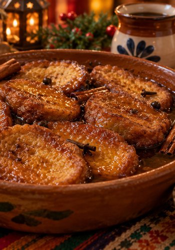 Receta Torrejas en miel