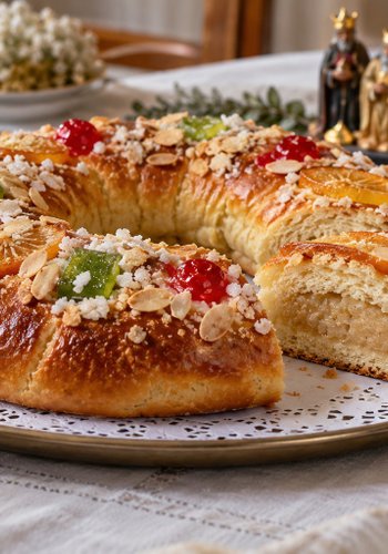 Receta Tortell de Reis
