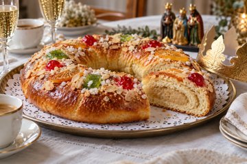 Receta Tortell de Reis