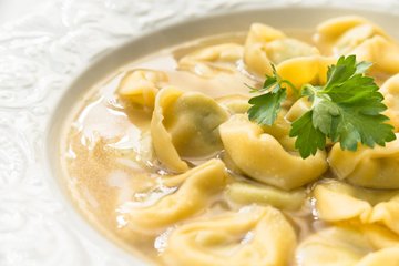 Receta Tortellini en caldo