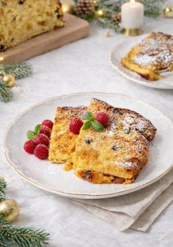 Receta Tostadas francesas de panettone