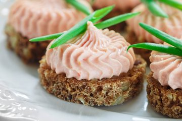 Receta Tostas con mousse de salmón