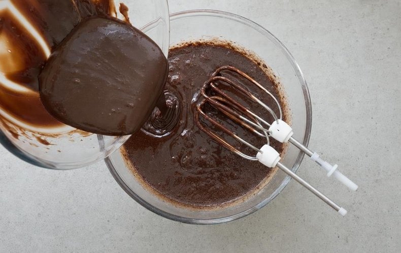 Trifle de brownies y crema de mascarpone: paso 3