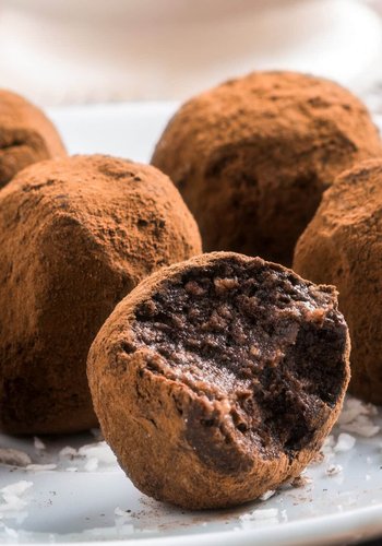 Receta Trufas de chocolate y ron