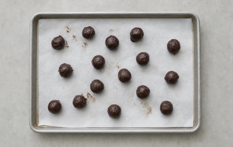Trufas con corazón de avellana: paso 5