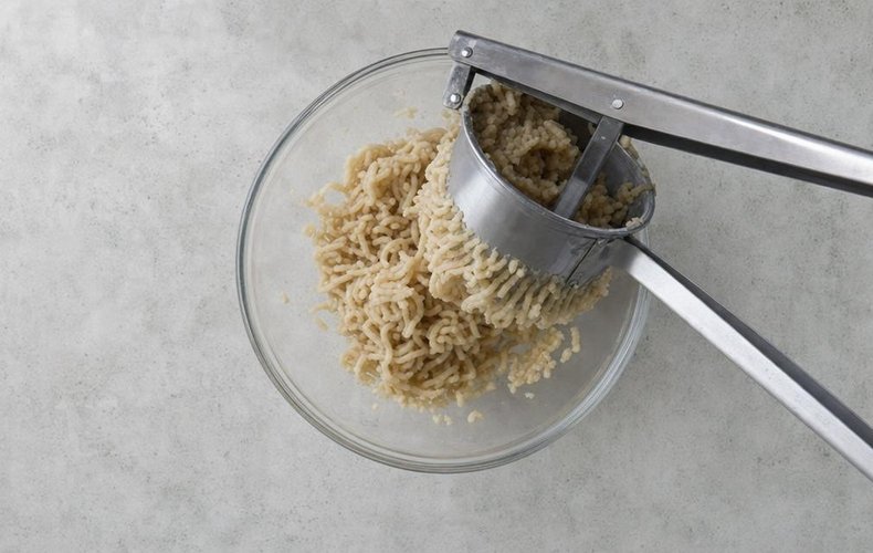 Trufas de castañas: paso 3