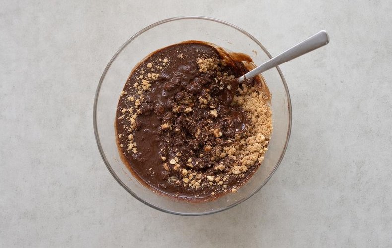 Trufas de chocolate y ron: paso 2