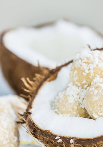 Receta Trufas de limón y coco