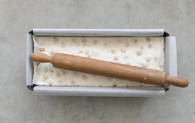 Turrón blando casero: paso 6
