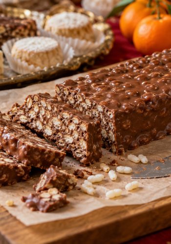 Receta Turrón de chocolate crujiente