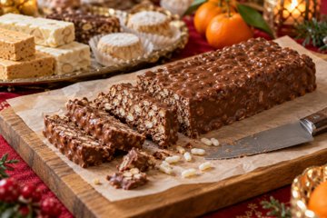 Receta Turrón de chocolate crujiente