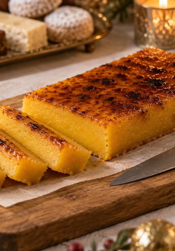 Receta Turrón de yema tostada