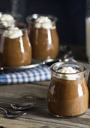 Receta Vasitos de crema de castañas