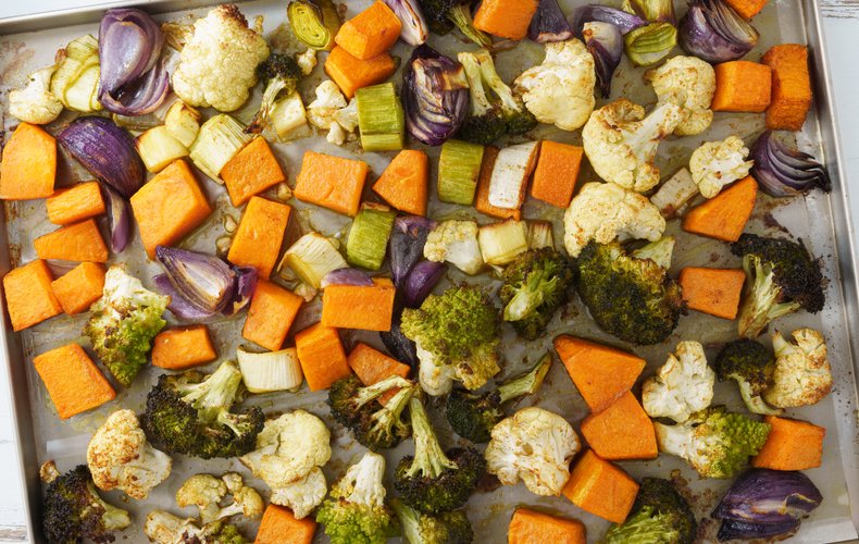 Verduras de invierno al horno