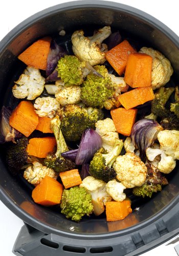 Receta Verduras de invierno en freidora de aire
