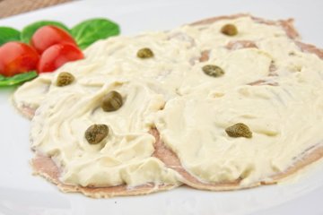 Receta Vitello tonnato (ternera en salsa de atún)