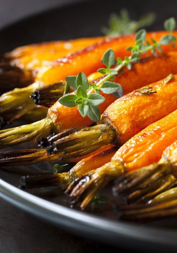 Receta Zanahorias baby glaseadas con tomillo